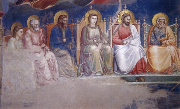 Джотто Оплакивание Христа фреска