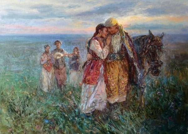 Тельжанов Канафия Темир-Булатович картины