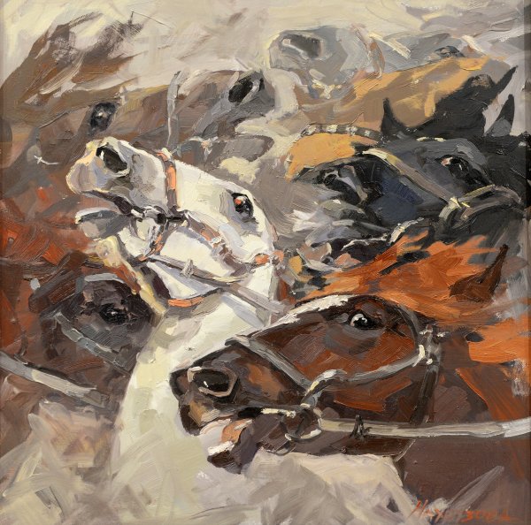 Ким Евгений художник быт казахов