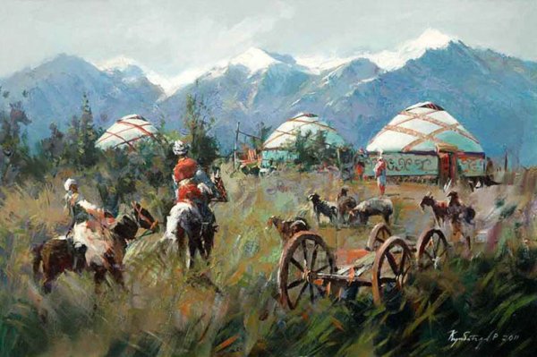 Казахские картины