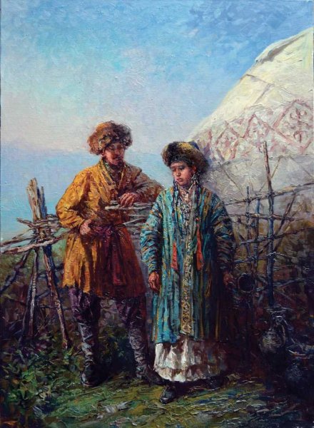 Казахская живопись