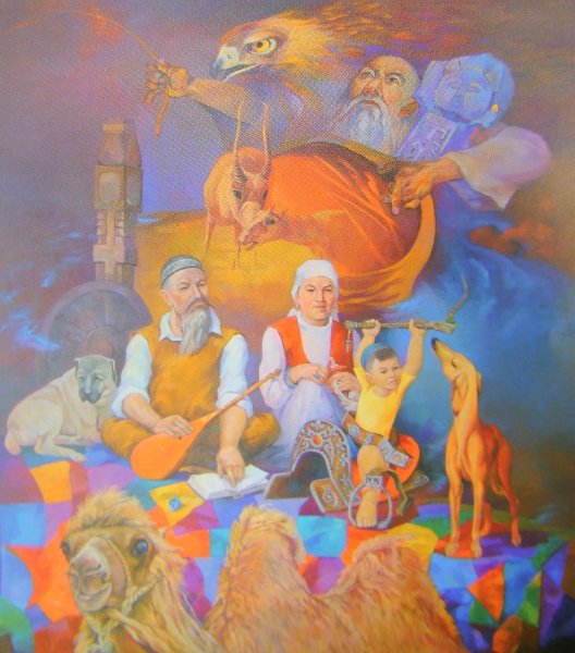 Кенбаев Молдахмет Сыздыкович картины