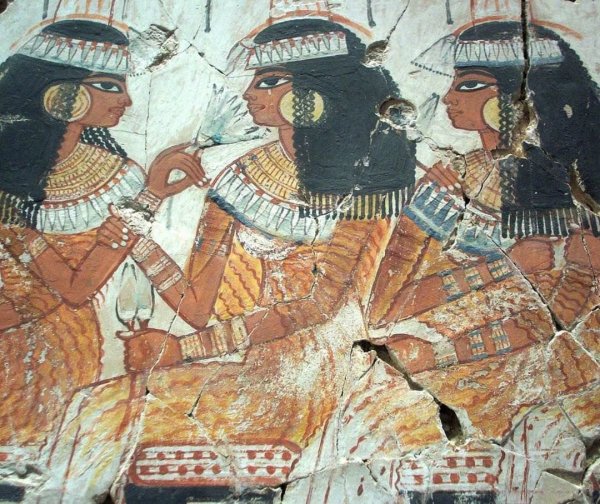 Нерасшифрованные египетские фрески