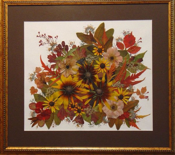 Ошибана осенний букет