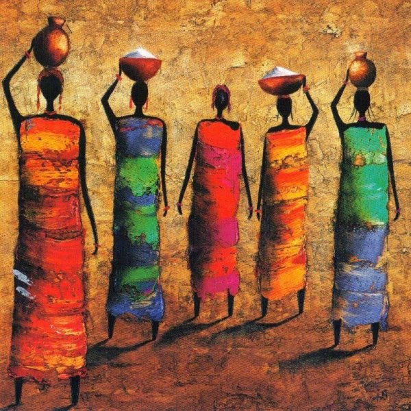 Искусство Африки живопись