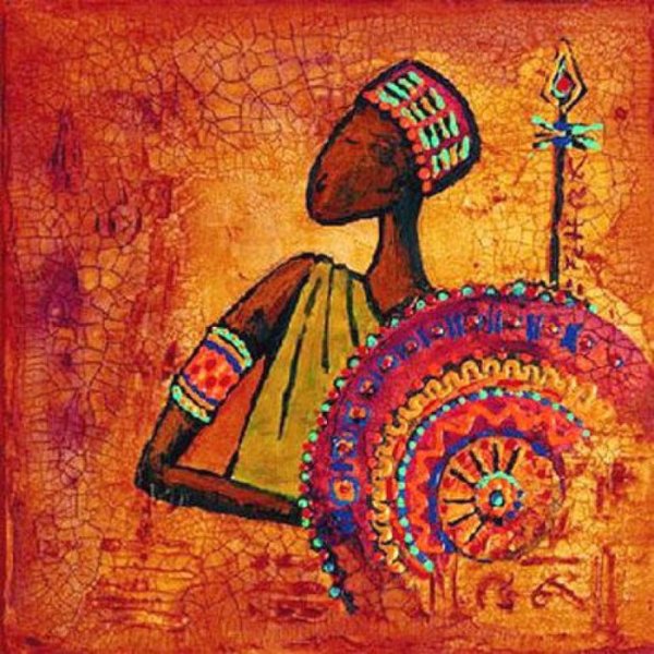 Картина этностиль Африка