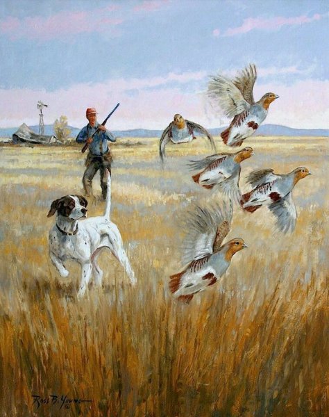 Охота в живописи русских художников