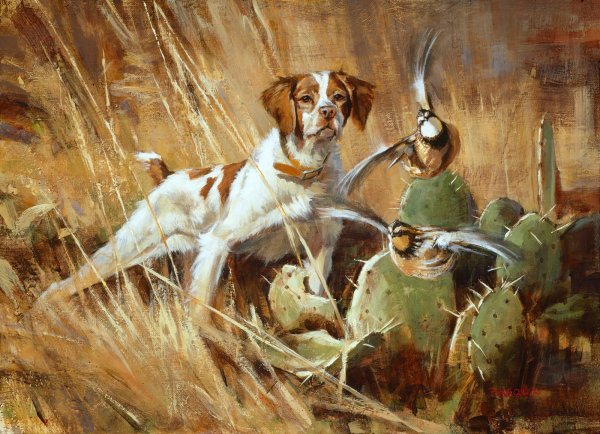 Художник Татьяна Данчурова охота