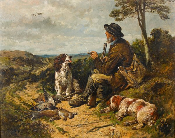 Современная живопись охота