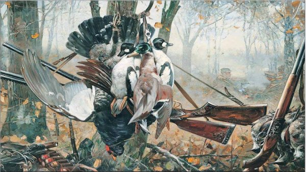 Охотничьи сюжеты в живописи