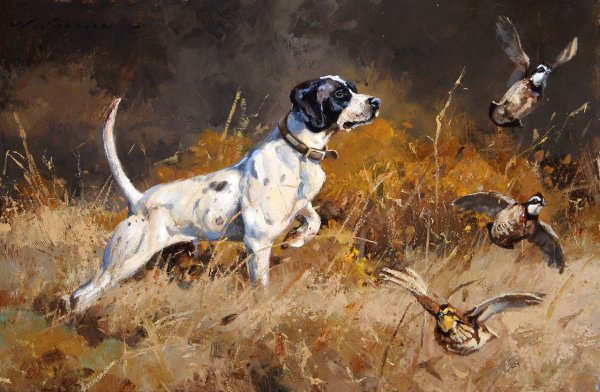 Художник Руслан Смородинов охота