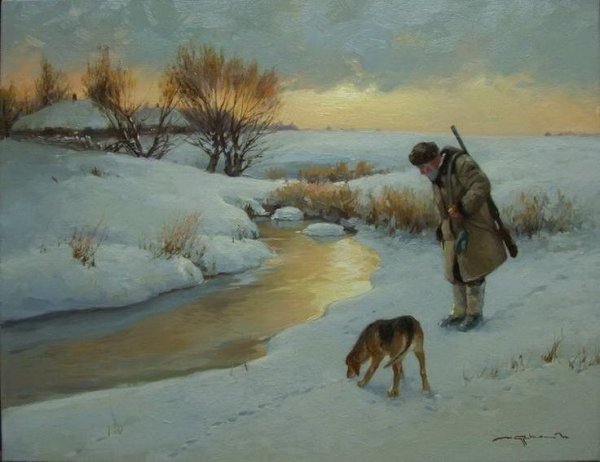 Художник Йозеф Брандт