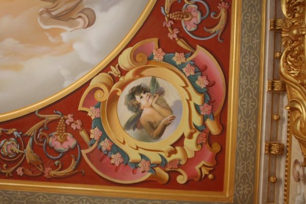 Альфрейная роспись палаццо