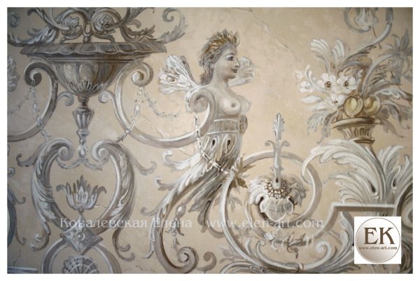 Kr Natali альфрейная роспись