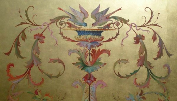 Альфрейная роспись Ренессанс