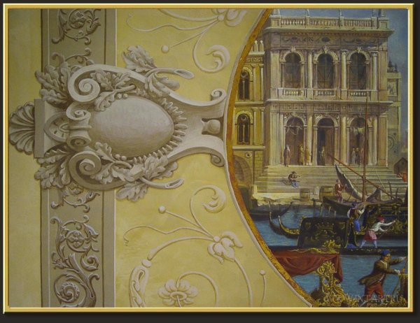 Альфрейная роспись Рафаэль