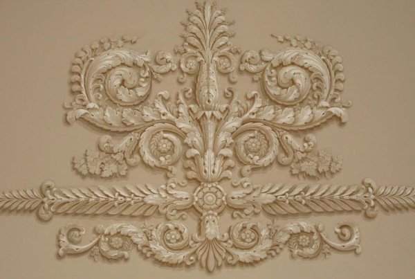 Альфрейная живопись рококо