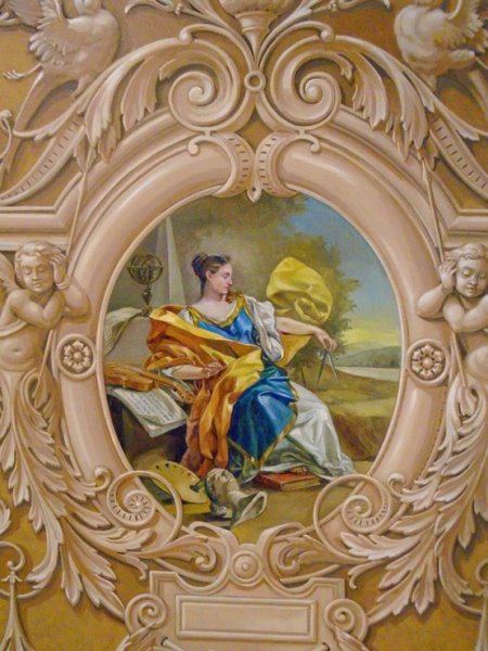 Альфрейная роспись 19 век Церковь