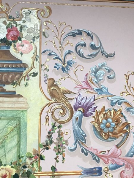 Альфрейная живопись рококо