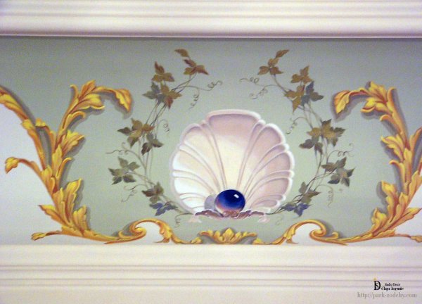 Альфрейная роспись Ренессанс