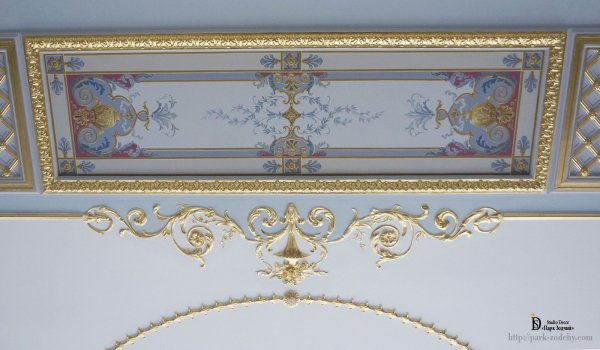 Альфрейная роспись 19 век