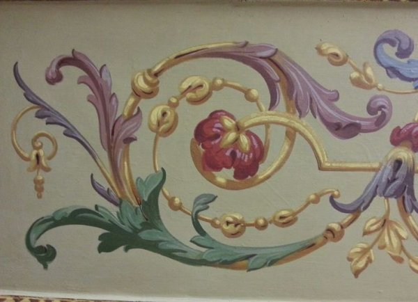 Альфрейная живопись рококо