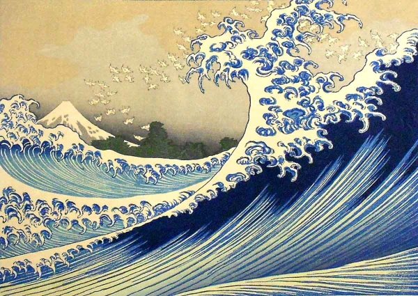Кацусика Хокусай волна