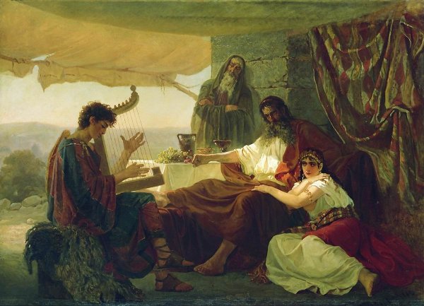 Царь Давид и Саул