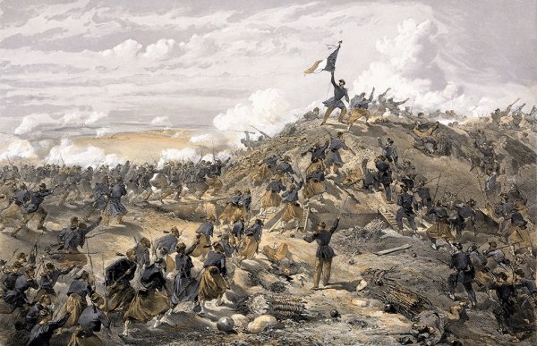 Взятие Малахова Кургана Крымская война