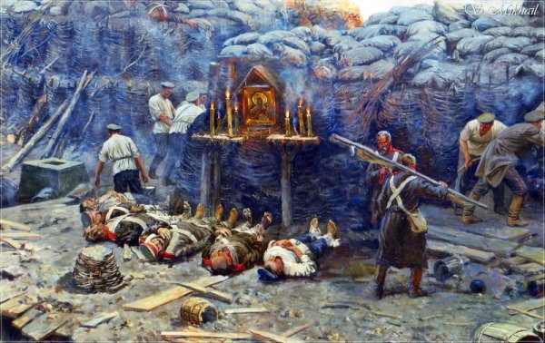 Панорама Рубо оборона Севастополя пирогов