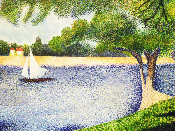 Пуантилизм Поль Синьяк фрукты