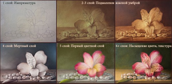 Имприматура и подмалевок разница