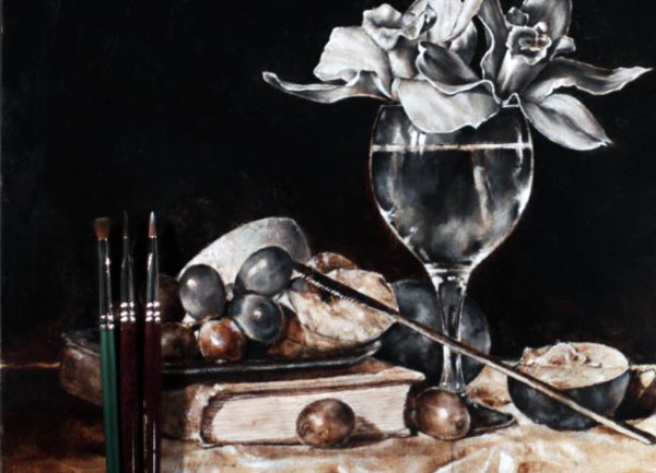 Мертвый слой в живописи