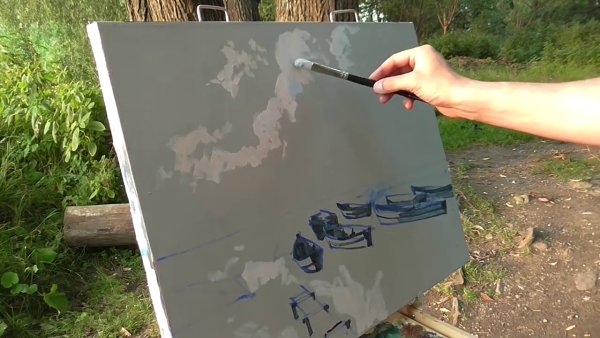 Портрет по технологии живописи старых Мастеров