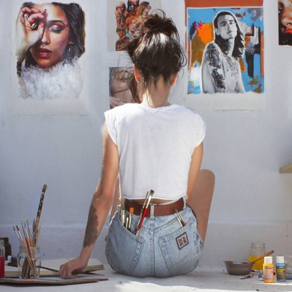 Художник Франциско Сан-Клементе Родригес