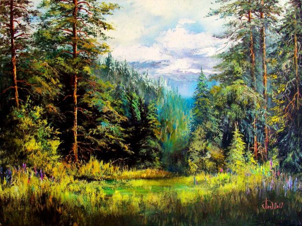 Художник Леднев Александр Алексеевич