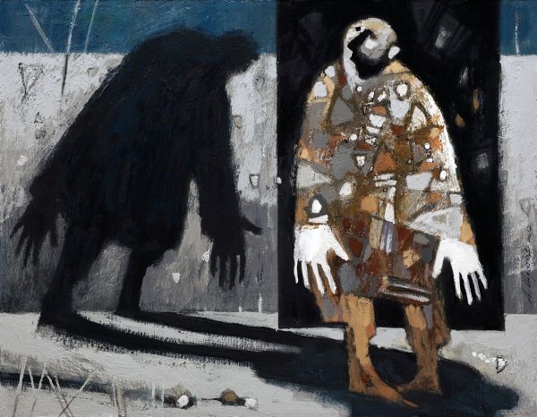 Человек и его тень в живописи