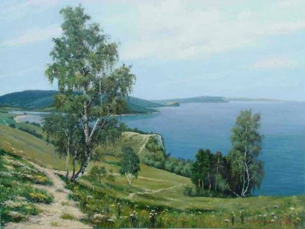 Жигулевские горы самарских художников