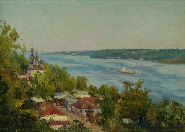 Левитан картины Плес