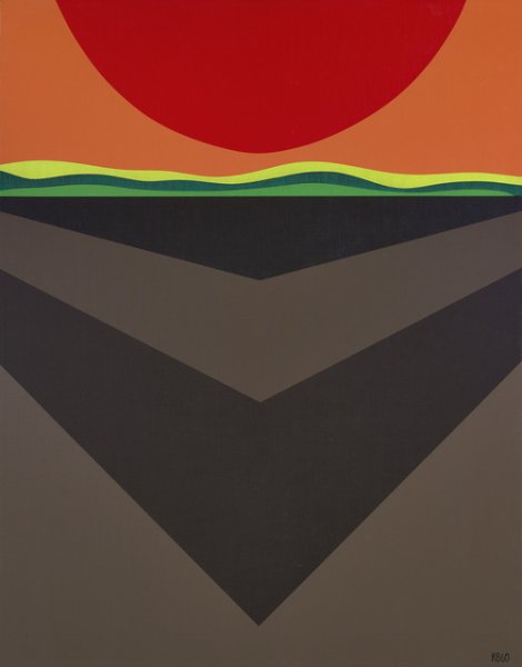 Живопись жестких контуров популярные работы