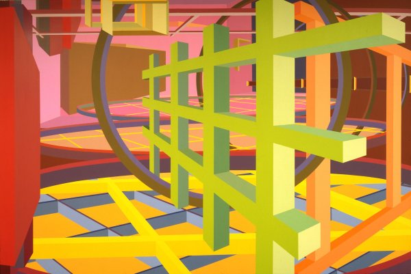 Живопись жестких контуров популярные работы