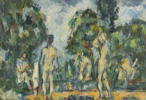 Поль Сезанн купальщицы 1890