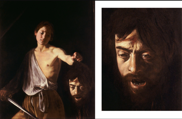 Караваджо Давид с головой Голиафа 1610