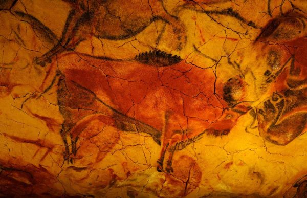 Первобытное искусство пещера Альтамира