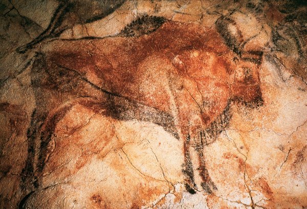 Первобытное искусство пещера Алта мира