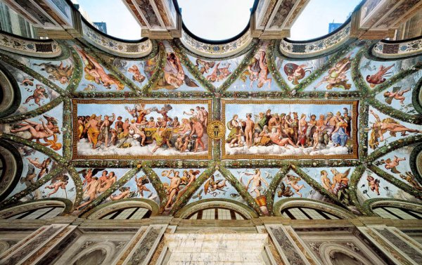 Джулио Романо Низвержение гигантов