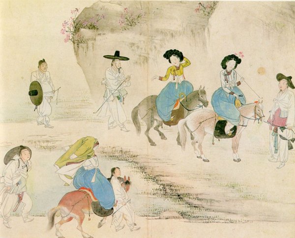 Корейская живопись династии Чосон