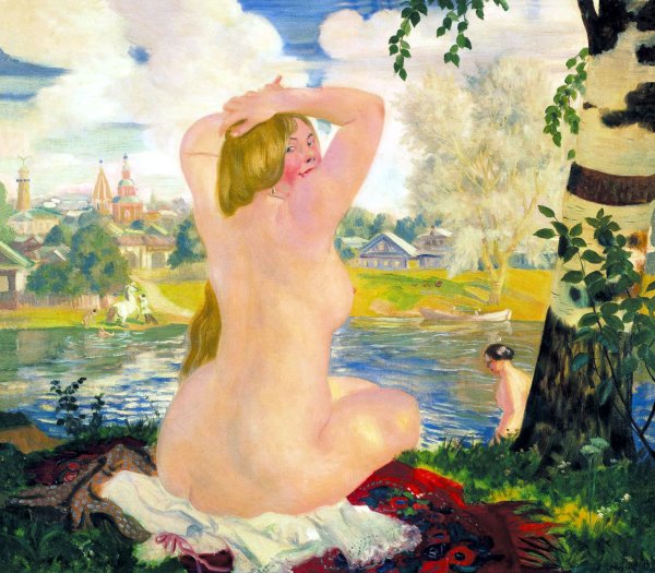 Борис Михайлович Кустодиев картины