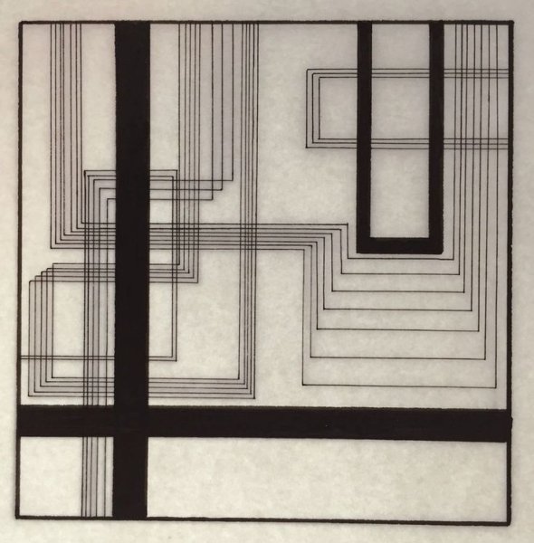 Пит Мондриан. Линейная композиция