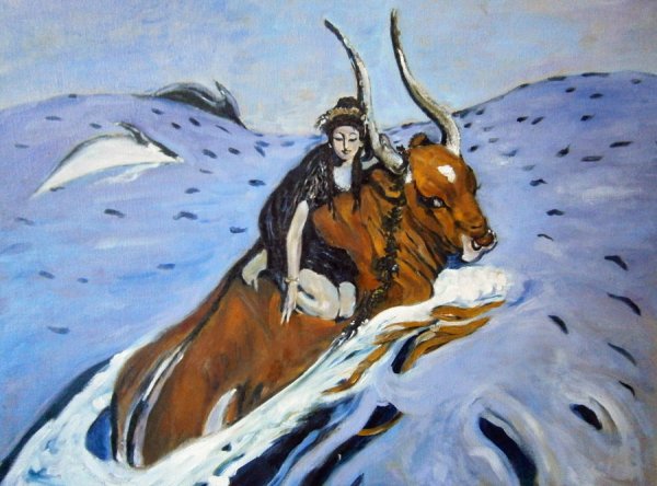 Диагональное золотое сечение в живописи